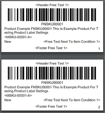 Label Resizer extension on Seller Central