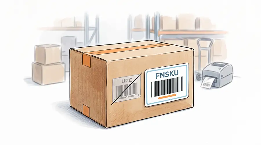 Amazon FNSKU label requirement change for resellers in 2026