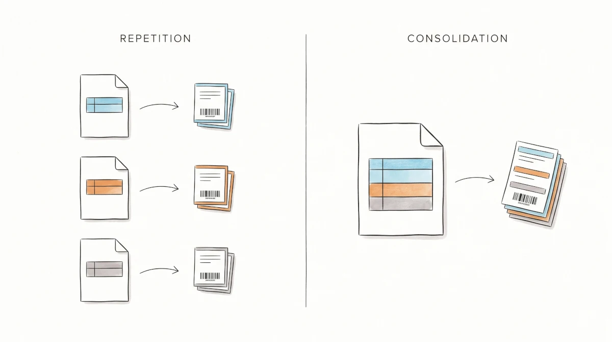 Bulk - Multiple Products file upload in the Label Resizer Transparency Label Maker