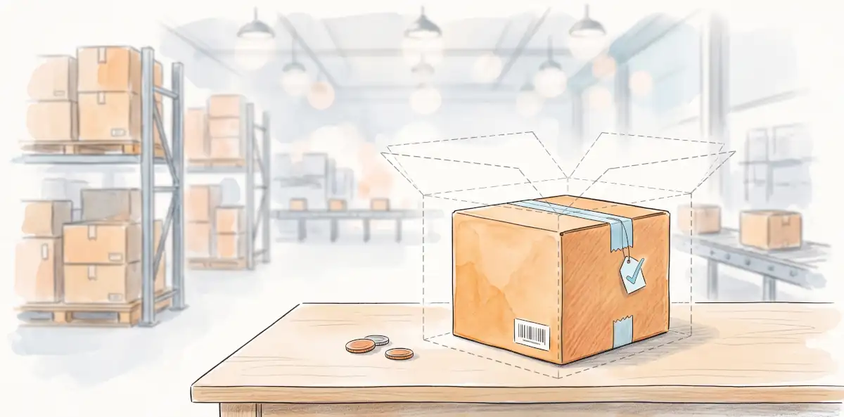 Amazon FBA Packaging Fees and SIPP Cardboard product packaging and shipping labels for Amazon FBA