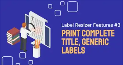 "Print Complete Title" and "Generic Labels" features for FBA