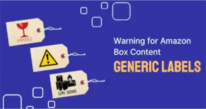 Generic Warning Labels for Box Content