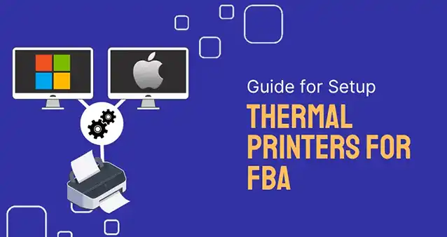 Printing FBA labels through thermal printers