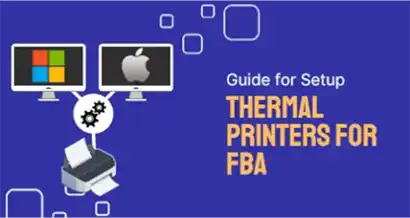 Printing FBA labels through thermal printers