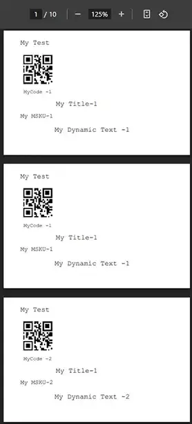 Generated labels
