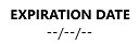 Expiration Date Label