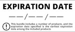 Expiration Date Label