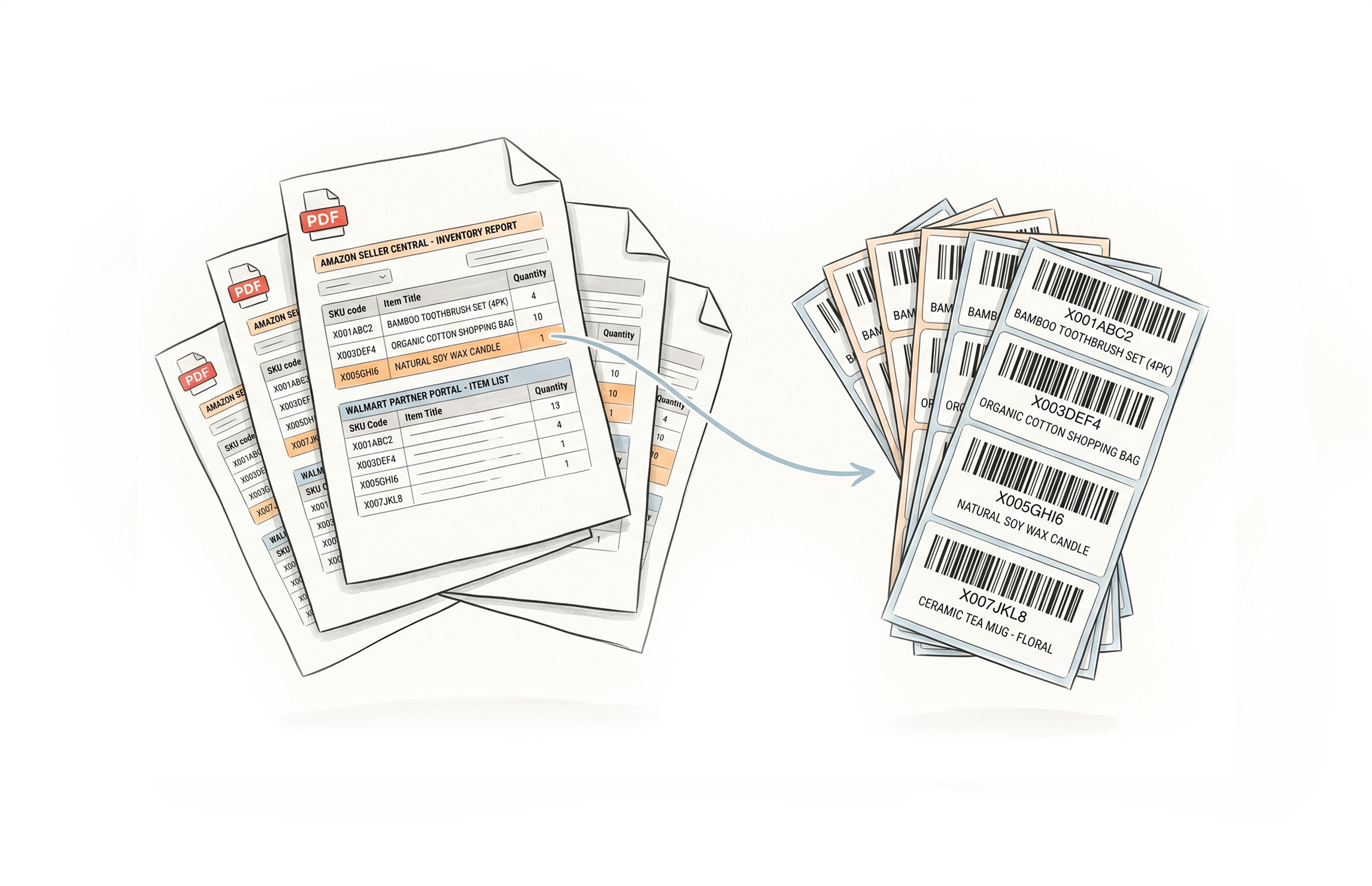 Generate Labels via PDF