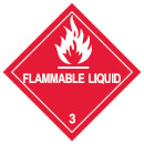 Hazmat Class 3 Label