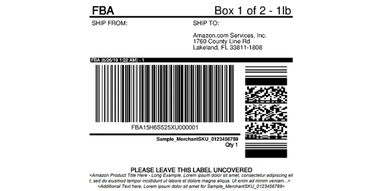 FBA Label Service Solutions