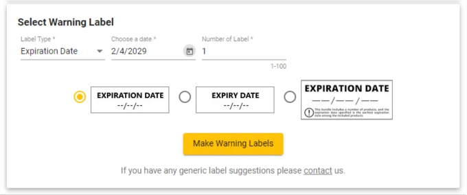 Navigating 's Expiration Date Policy with Label Resizer Free Tool