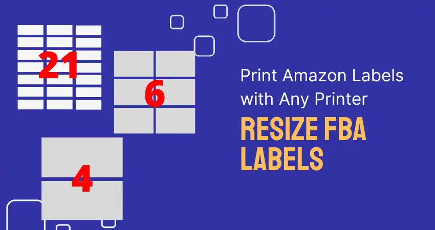 Resize and Customize Amazon FBA Labels | Label Resizer