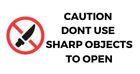 Opening Instruction Label