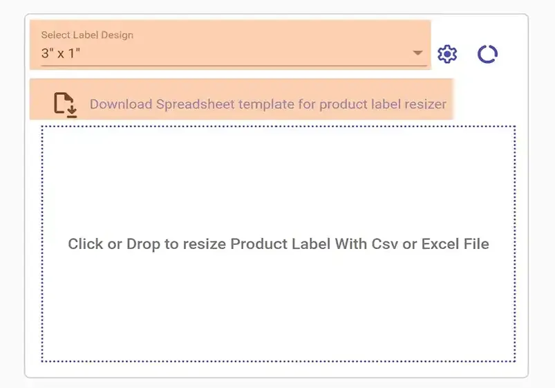 Download template