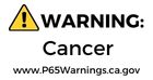 Proposition 65 Warning Label
