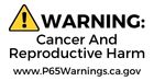 Proposition 65 Warning Label