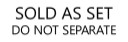 Sold as Set Label