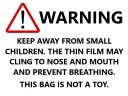 Suffocation Warning Label